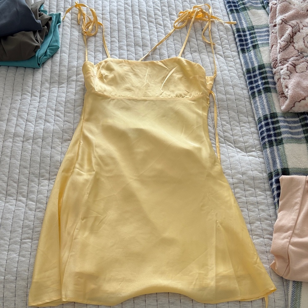HYFVE Sunny Yellow Mini Dress
